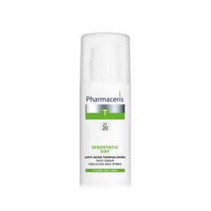 PHARMACERIS T normalizuojamasis kremas odai su netobulumais SEBOSTATIC, SPF20, 50ml