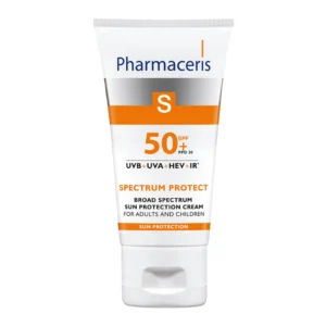 PHARMACERIS S, Spectrum Protect, plataus spektro apsauginis kremas veidui, SPF 50, 50 ml
