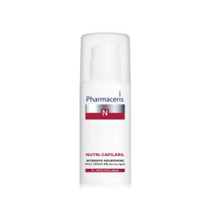 PHARMACERIS N maitinamasis kremas kapiliarinei odai NUTRI CAPILARIL, 50ml