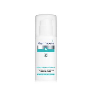 PHARMACERIS A stangrinamasis kremas į alergiją linkusiai odai SENSI RELASTINE E, SPF20, 50ml