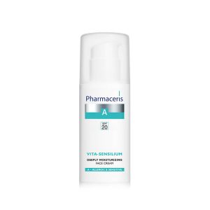 PHARMACERIS A drėkinamasis kremas dehidratuotai odai VITA SENSILIUM, SPF20, 50ml
