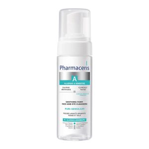 PHARMACERIS A valančios ir raminančios putos veidui PURI SENSILIUM, 150ml