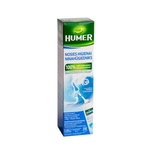 HUMER, jūros vanduo suaugusiesiems, nosies higienai ir virusų prevencijai, 150ml
