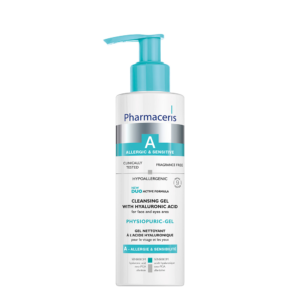 PHARMACERIS A drėkinantis fiziologinis gelis veidui ir akims, jautriai ir sausai odai PHYSIOPURIC GEL, 190ml