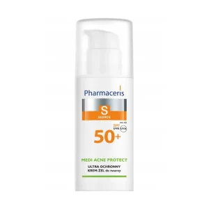 PHARMACERIS S, Apsauginis veido kremas MEDI ACNE Protect, SPF50+ 50ml