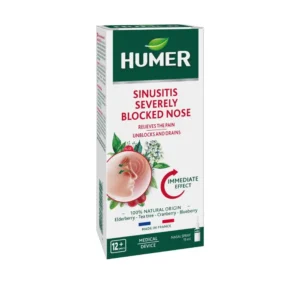 HUMER SINUSITAS, labai užgulusiai nosiai, 15ml 3664492022512