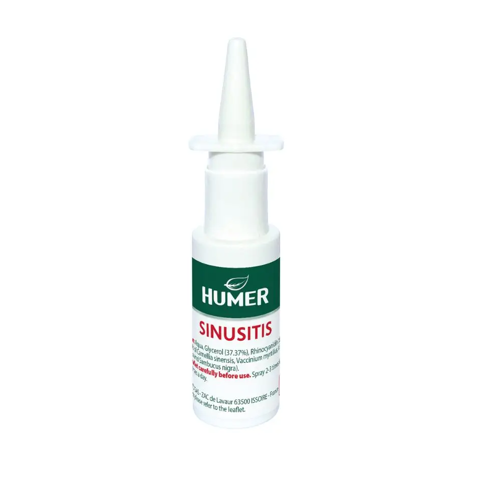 HUMER SINUSITAS, labai užgulusiai nosiai, 15ml 3664492022512