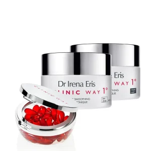 DR IRENA ERIS Clinic Way Nr. 1 odos priežiūros rinkinys su serumu kapsulėse, nuo 30 metų