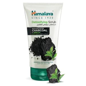 HIMALAYA veido šveitiklis-pilingas su juodaja anglimi, 75ml