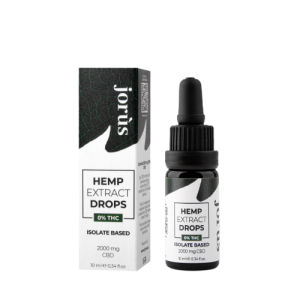 Kanapių ekstraktas 2000 mg 20% CBD Isolate based 10 ml