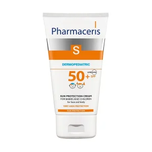 PHARMACERIS S, Apsauginis kremas vaikams, SPF50+, 125ml