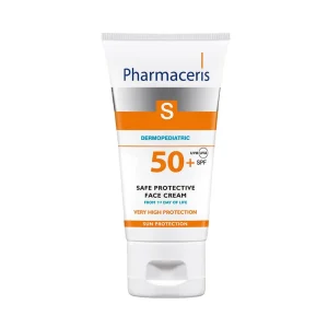 PHARMACERIS S, Apsauginis kremas vaikams veidui, SPF50+, 50ml