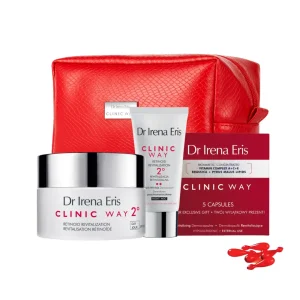 CLINIC WAY, Nr. 2 odos priežiūros rinkinys su serumu