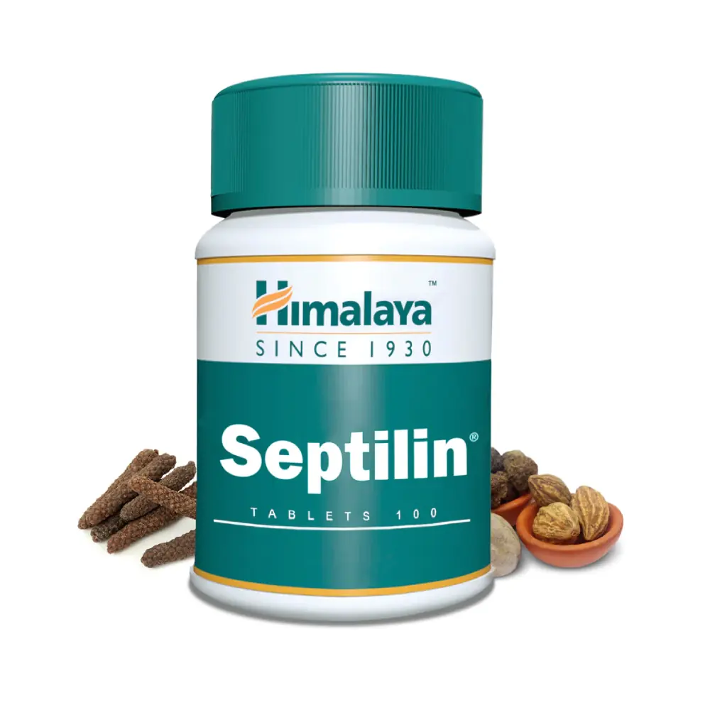 HIMALAYA maisto papildas Septilin, 100 tab.