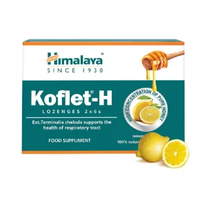 HIMALAYA pastilės Koflet H Lemon 2x6