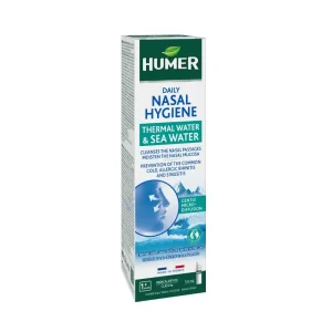 HUMER, terminio ir jūros vandens purškalas kasdienei nosies higienai, 50ml