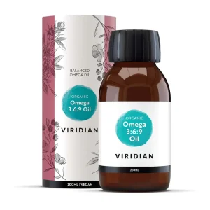 VIRIDIAN, Omega 3:6:9, 100% organiškas maisto papildas, 200ml