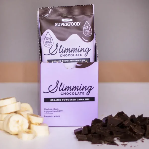 PLANET SUPERFOOD baltyminis kokteilis šokolado skonio SLIMMING, 10x30g