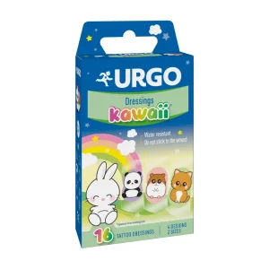 URGO pleistrai vaikams KAWAII, 16vnt