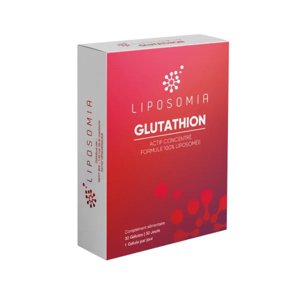 LIPOSOMIA Glutathion, liposominis L-glutationas, maisto papildas, 30 kapsulių
