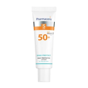 PHARMACERIS S apsauginė emulsija jautriai odai SENSI PROTECT, SPF 50+, 50ml