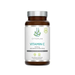 CYTOPLAN, Vitaminas C 1000mg su bioflavonoidais, maisto papildas, N60
