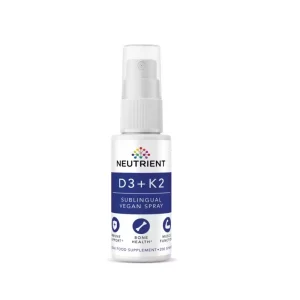 NEUTRIENT, Vitaminas D3 +K2 purškiamas, maisto papildas, 30ml