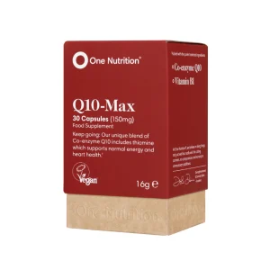 ONE NUTRITION, Q10 MAX, Kofermentas Q10 150mg, maisto papildas, N30