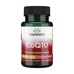 SWANSON, CoQ10, Kofermentas Q10 200mg, maisto papildas, N30