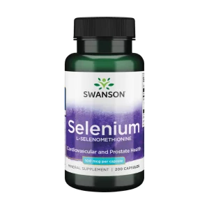 SWANSON, SELENIUM, Selenas 100mcg, maisto papildas, N200