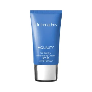 DR IRENA ERIS Aquality, drėkinamasis matinį efektą suteikiantis veido kremas, SPF30, 30ml