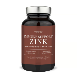 NORDBO, IMMUNE SUPPORT ZINK, maisto papildas, N90