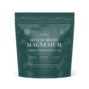 NORDBO, MUSCLE RELIEF MAGNESIUM, maisto papildas, 150g