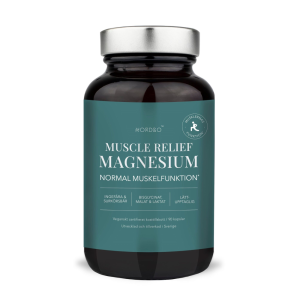 NORDBO, MUSCLE RELIEF MAGNESIUM, maisto papildas, N90