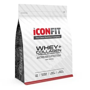 ICONFIT, PROTEIN+COLLAGEN, išrūgų baltymai su kolagenu, vanilės skonio, 1kg