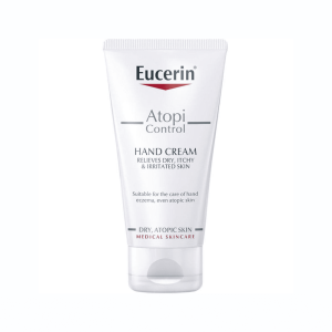 EUCERIN AtopiControl, rankų kremas sausai, atopinei odai, 75ml