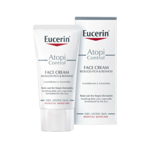 EUCERIN AtopiControl, veido kremas atopinei odai, 50ml