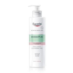 EUCERIN DermoPURE, trigubo poveikio prausimosi gelis, 400ml
