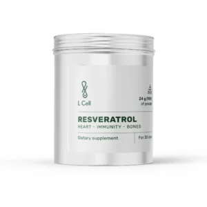 L CELL, Resveratrolis, maisto papildas, 24g