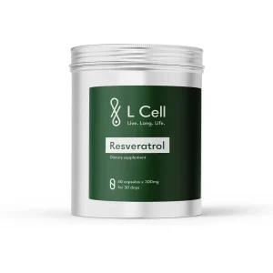 L CELL, Resveratrolis, maisto papildas, N60