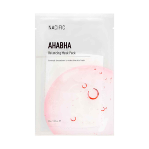 NACIFIC AHA/BHA, balansuojanti lakštinė veido kaukė, N1