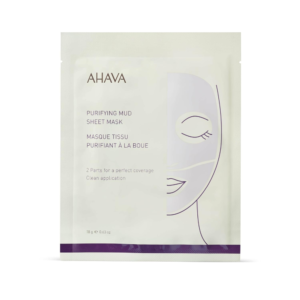 AHAVA valomoji purvo lakštinė kaukė Purifying Mud Sheet Mask, N1