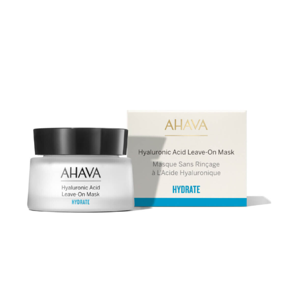 AHAVA nenuplaunama veido kaukė su hialurono rūgštimi Hydrate, 50ml