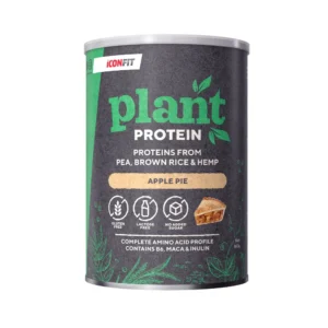 ICONFIT, augaliniai baltymai obuolių pyrago skonio, 480g