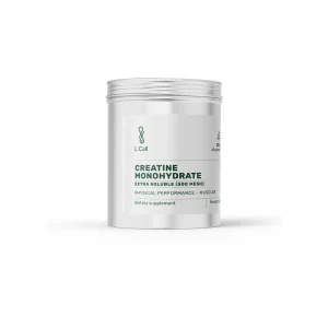 L CELL, Kreatino monohidratas, mikrozinuotas (300g milteliai)