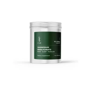 L CELL, Magnio Bisglicinatas, 500mg kapsulės, N90