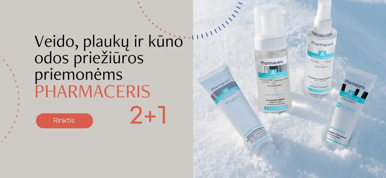 vasaris baneriai 1350x750 Pharmaceris akcija 2+1